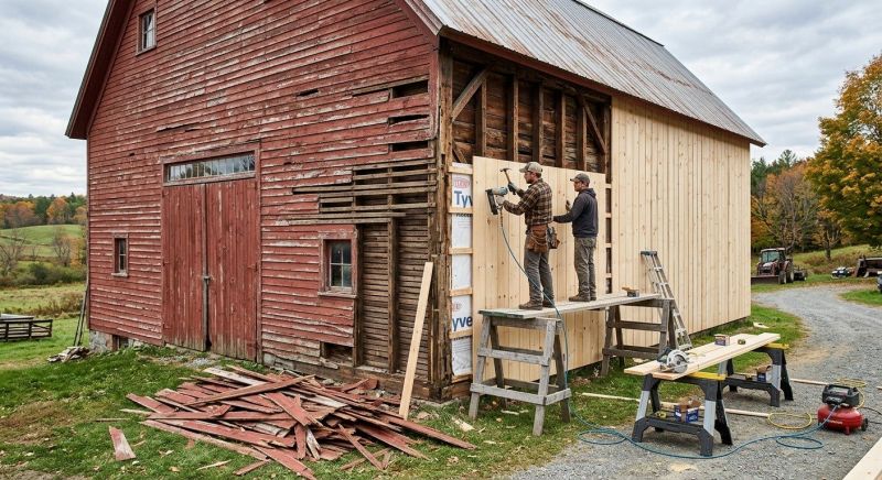 Barn Siding Replacement in Tyrone, GA