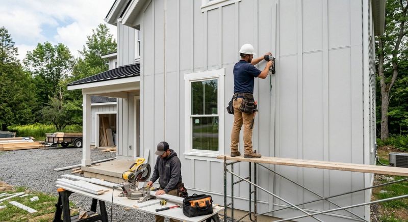 Batten Siding Installation in Douglasville, GA