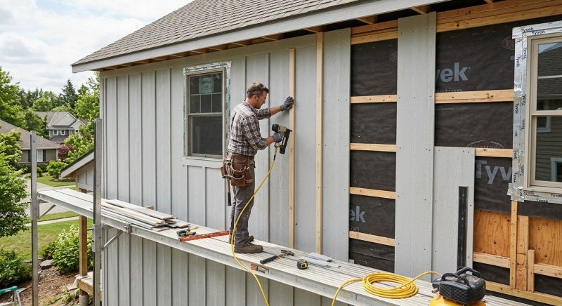 Board And Batten Installation in Fulton County, GA