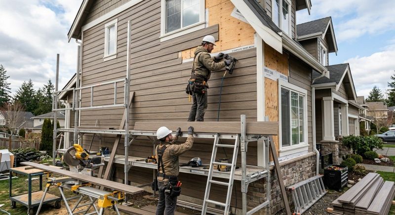 Board Siding Replacement in Coweta County, GA