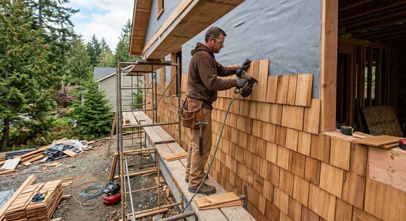 Cedar Siding Installation in Carrollton, GA