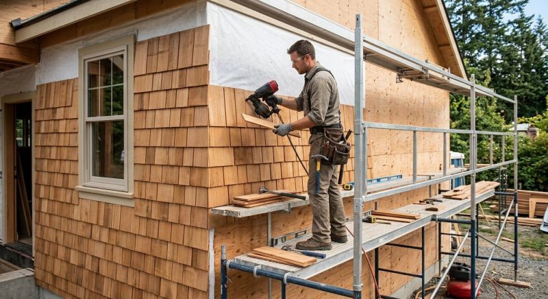 Cedar Siding Installation in Fairburn, GA