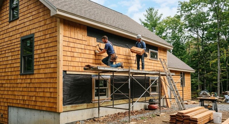 Cedar Siding Installation in Coweta County, GA