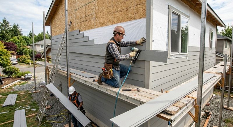 Cement Siding Installation in Fayetteville, GA