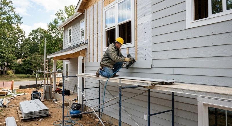 Cement Siding Installation in Fayetteville, GA