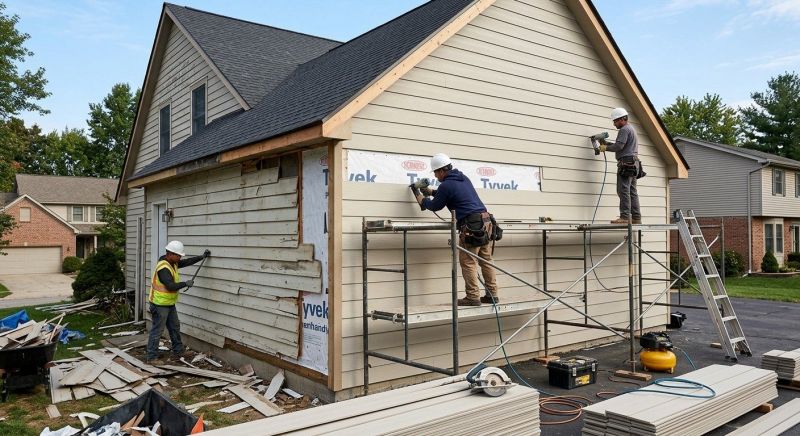 Cement Siding Replacement in Douglasville, GA