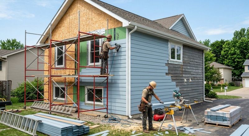 Cement Siding Replacement in Tyrone, GA