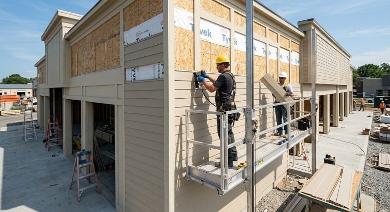 Commercial Siding Installation in Coweta County, GA