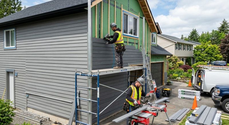 Composite Siding Installation in Carroll County, GA