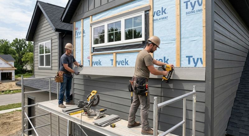 Composite Siding Installation in Douglasville, GA