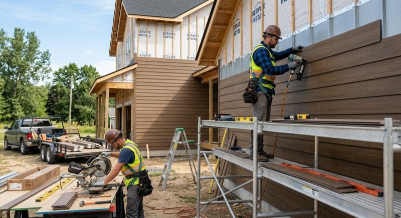 Composite Siding Installation in Douglasville, GA