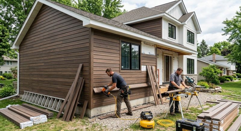 Composite Siding Installation in Newnan, GA