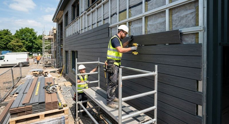 Composite Siding Installation in Senoia, GA