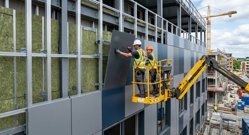 Facade Cladding Installation in Coweta County, GA