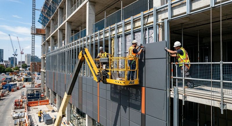 Facade Cladding Installation in Coweta County, GA
