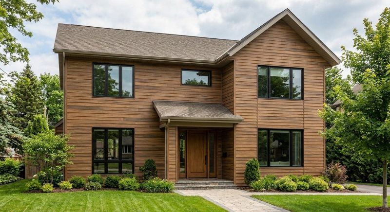 Faux Wood Siding Installation in Douglasville, GA