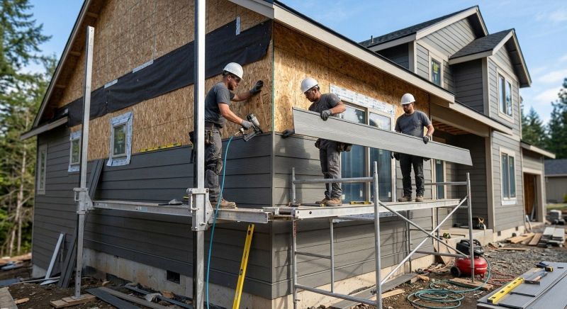 Fiber Siding Installation in Coweta County, GA