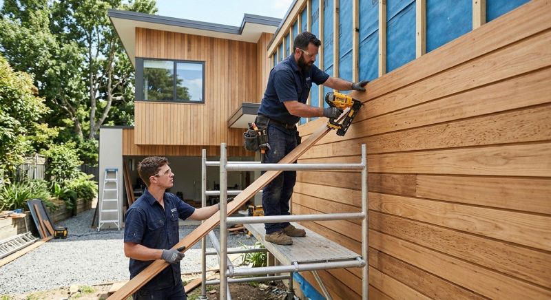 Hardwood Cladding Installation in Coweta County, GA