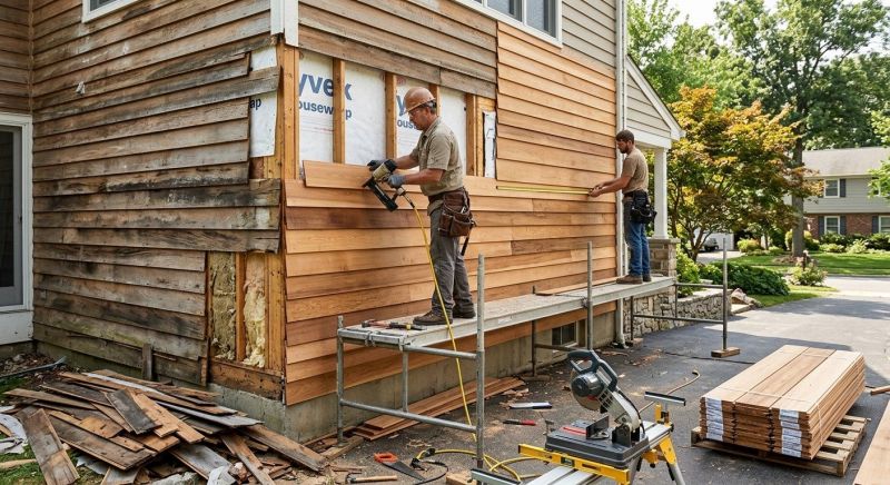 Hardwood Siding Installation in Douglas County, GA