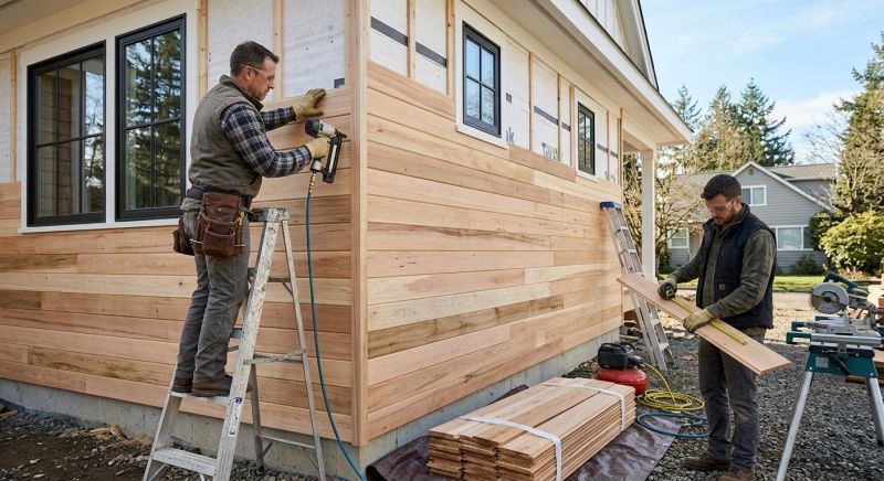 Hardwood Siding Installation in Douglas County, GA
