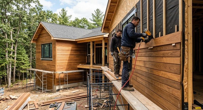 Hardwood Siding Installation in Heard County, GA