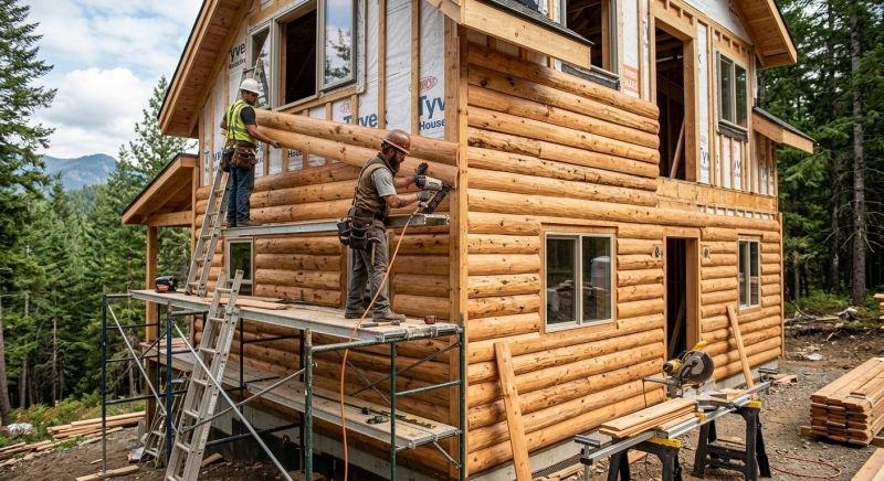 Log Siding Installation in Atlanta, GA