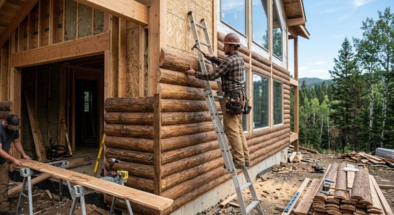 Log Siding Installation in Carroll County, GA