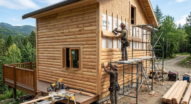 Log Siding Installation in Carrollton, GA