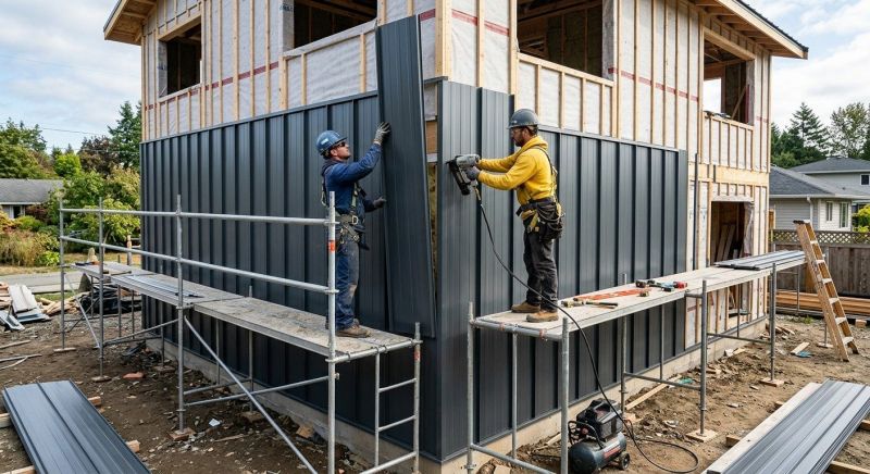 Metal Barn Siding Installation in Coweta County, GA