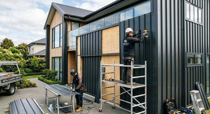 Metal Cladding Installation in Coweta County, GA