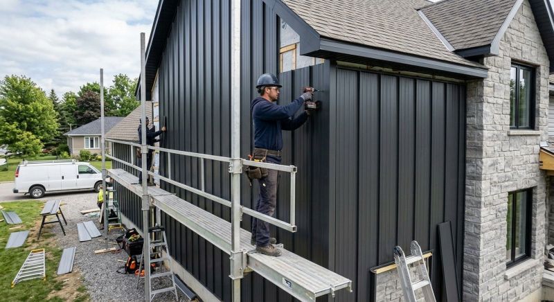 Metal Siding Installation in Senoia, GA