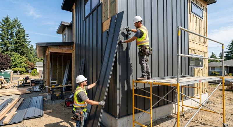Metal Siding Installation in Sharpsburg, GA