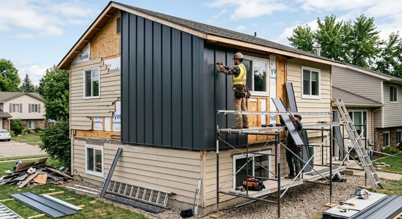 Metal Siding Replacement in Douglasville, GA