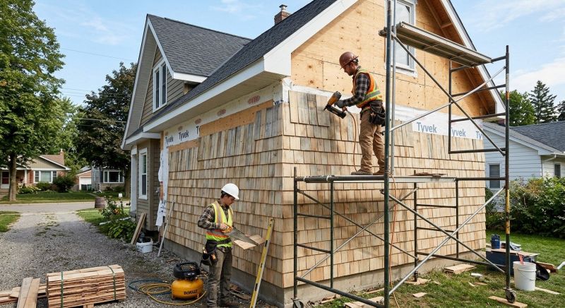 Shake Siding Installation in Fulton County, GA
