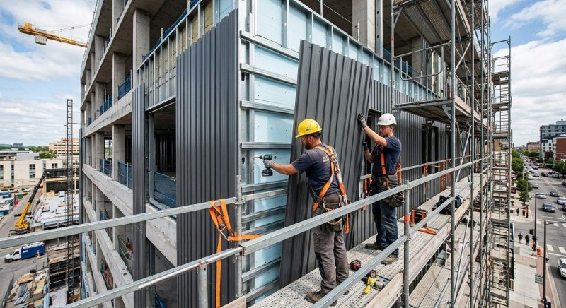Steel Cladding Installation in Coweta County, GA