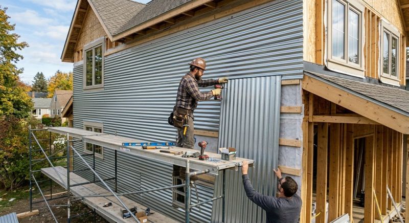 Tin Siding Installation in Coweta County, GA