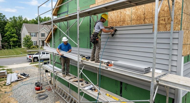 Vinyl Siding Installation in Senoia, GA