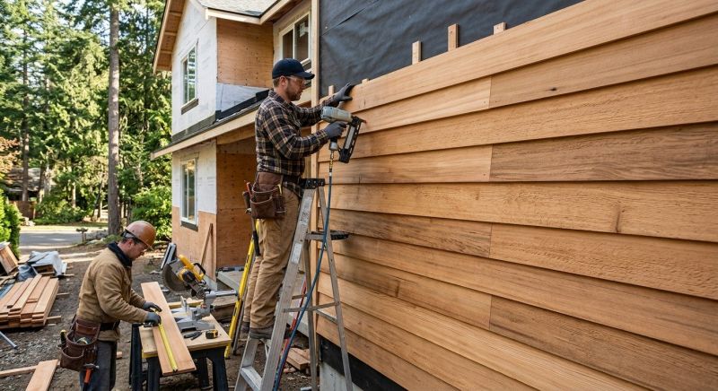 Wood Barn Siding Installation in Coweta County, GA