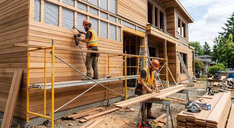 Wood Cladding Installation in Peachtree City, GA