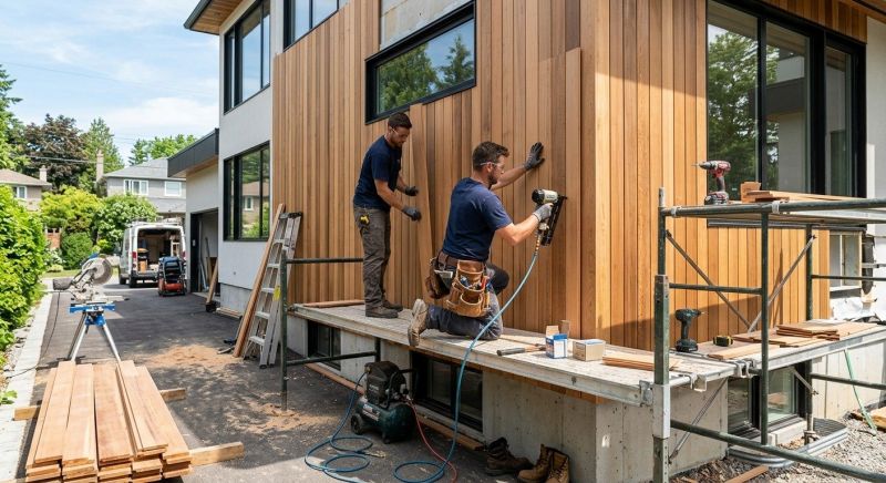 Wood Plank Siding Installation in Coweta County, GA