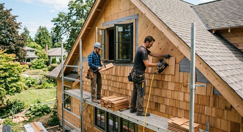 Wood Siding Installation in Fayetteville, GA