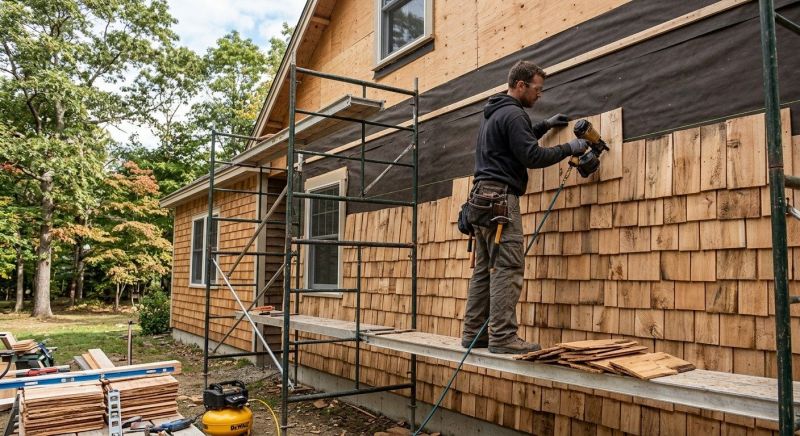 Wood Siding Installation in Fulton County, GA