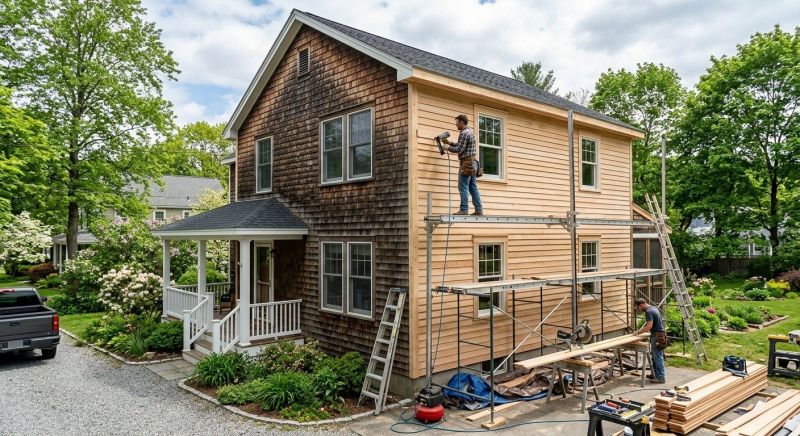Wood Siding Installation in Peachtree City, GA