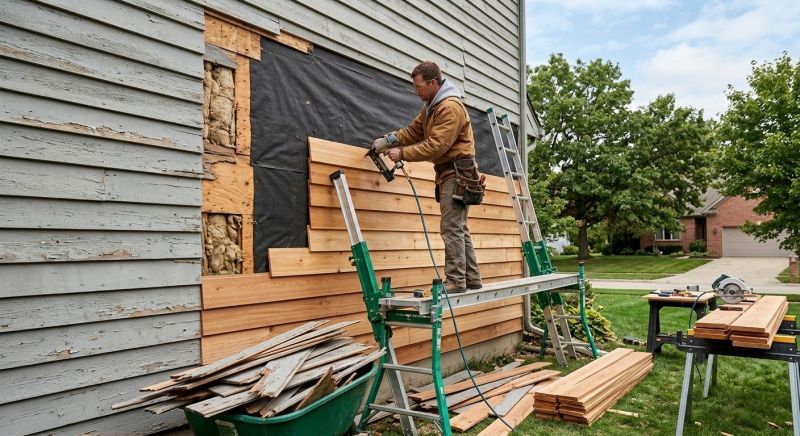 Wood Siding Replacement in Fayette County, GA