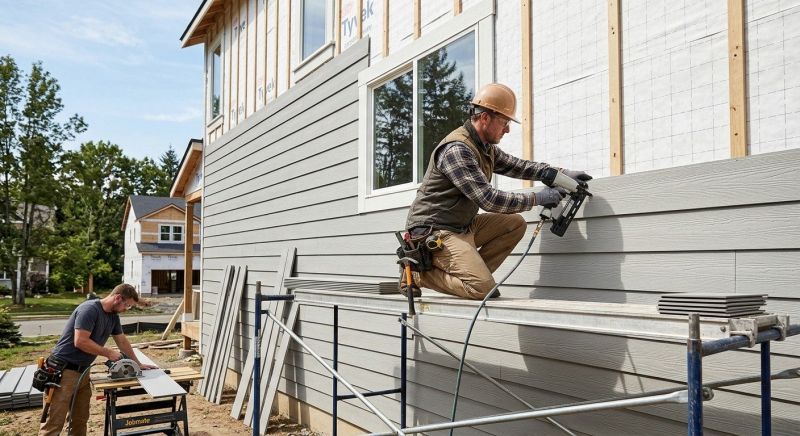 Engineered Siding Installation